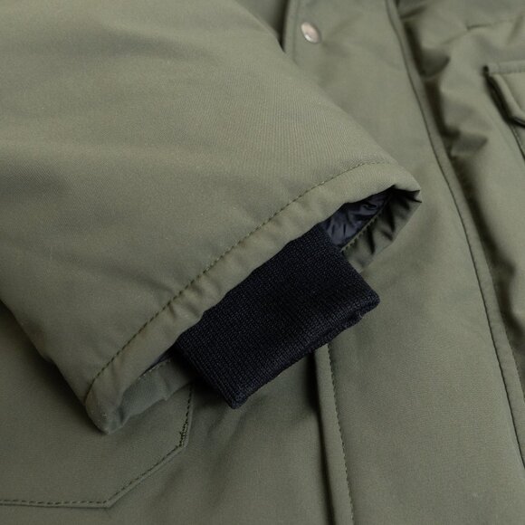 Kanuk Insulated Sherpa Jacket Winter Parka Green XL - Picture 8 of 16